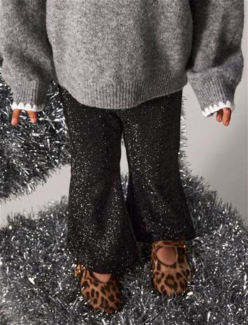 name it Nmfroisin Bootcut Pant Housut Black Name It