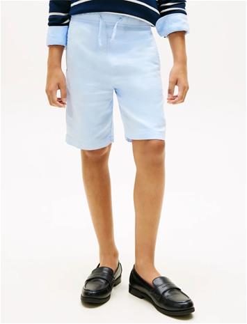 Tommy Hilfiger Linen Blend Short - Blue - 164