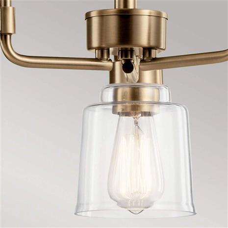 Elstead Lighting Aivian kattokruunu (Messinki)