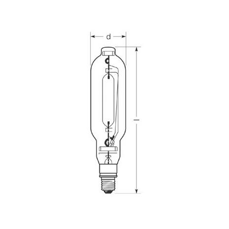 RADIUM monimetallilamppu E40 2000W HRI-T NSC kirkas