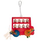 TIAKI Double Decker -puulelu linnuille 13x11,5x3cm
