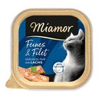 32x100g Fine Filets siipikarja & lohi Miamor kissan märkäruoka