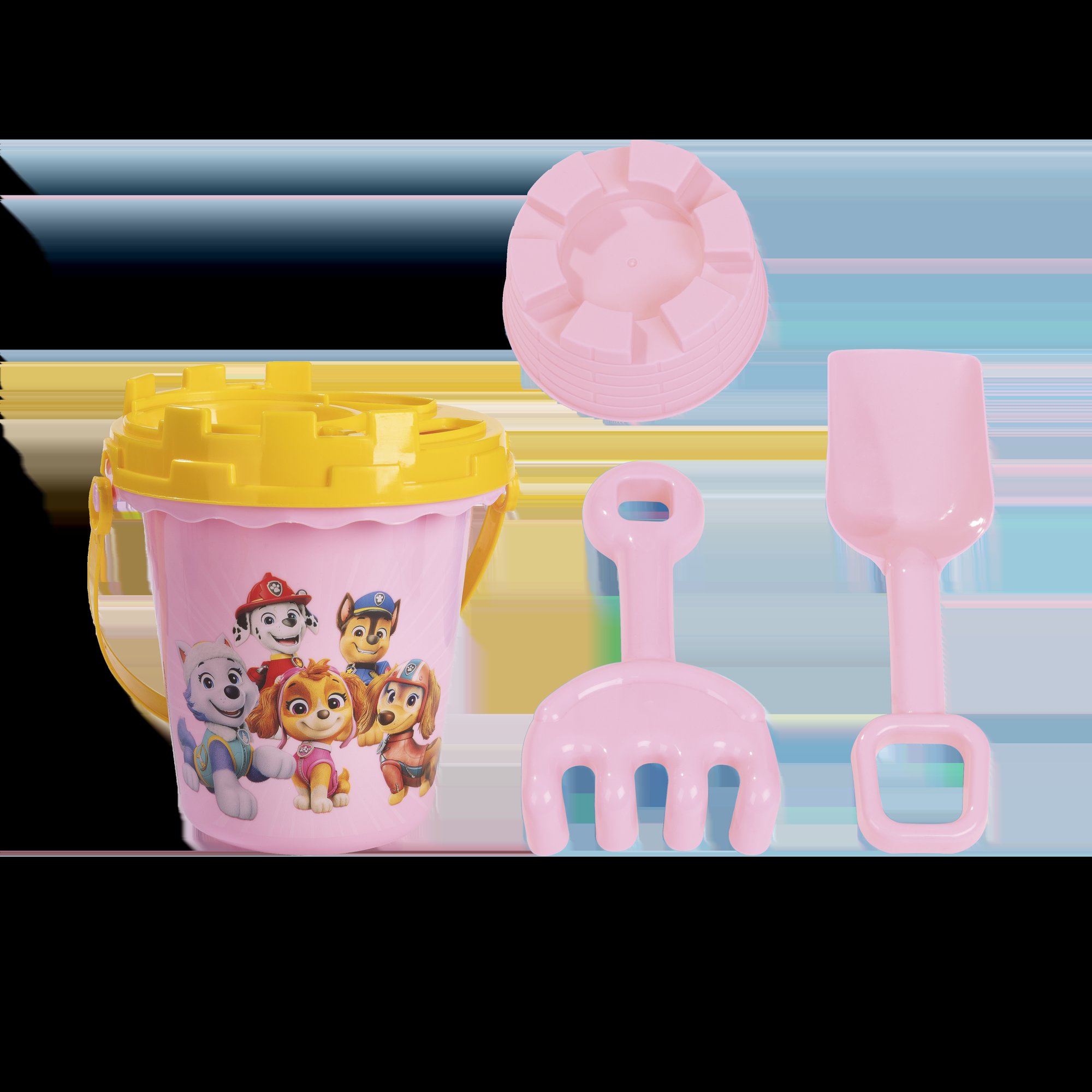 Moxy - Paw Patrol: Beach Bucket, 5 Pcs - Pink (160025)