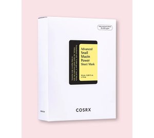 COSRX Advanced Snail Mucin Power Essence Sheet Mask - 25 ml * 10 sheets