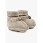 Mikk-Line Töppöset Merinovilla, Melange Offwhite, 86-92