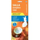 Karttakeskus Karttakeskus Salla Kemijärvi Saija retkeilykartta, suomi