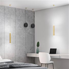 LED-riippuvalaisin Prado, messinki, metalli, himmennettävä