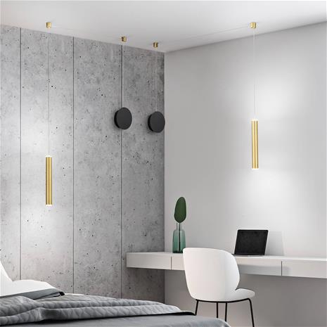 LED-riippuvalaisin Prado, messinki, metalli, himmennettävä