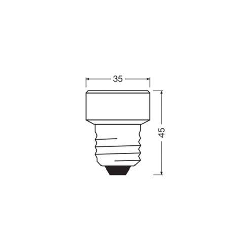 LED-polttimo E27/3,5W/230V 4000K - Osram