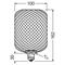 LED-polttimo DECOR FLAT E27/3,5W/230V 2700K musta - Osram – kuva 3