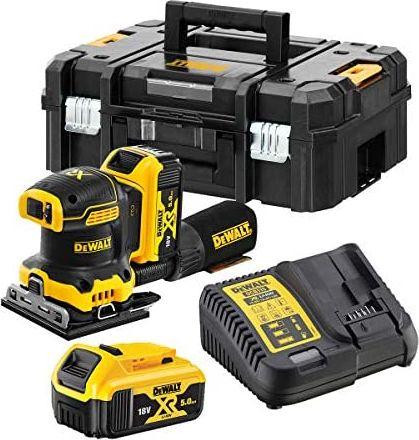 DeWalt DCW200P2-QW XR 18V 2x5,0Ah, akkutasohiomakone + TSTAK II -laukku