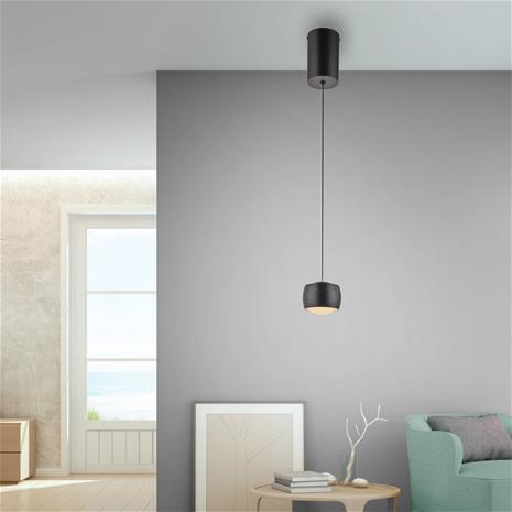 JUST LIGHT. Ballini LED-riippuvalaisin, musta, Switchmo