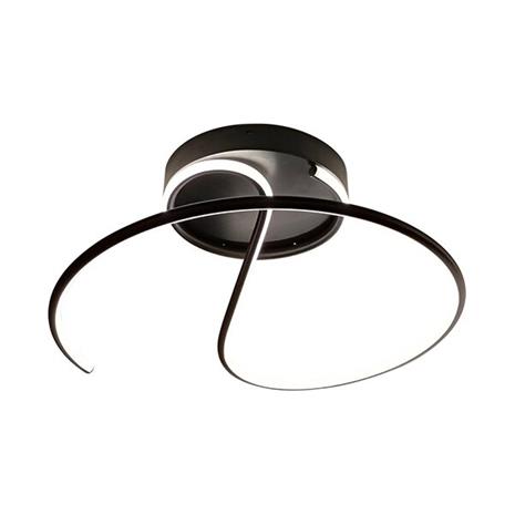 Kiinteä LED-kattokruunu DELTA LED/30W/230V musta