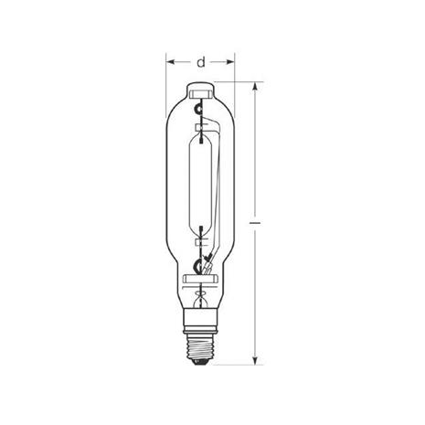 RADIUM monimetallilamppu E40 2050W HRI-T D kirkas
