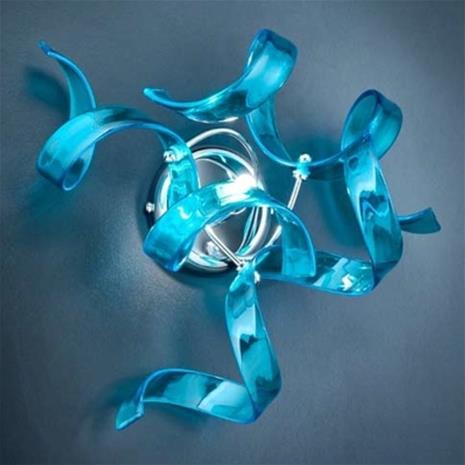 Ainutlaatuinen seinävalaisin Blue – kuva 2/2