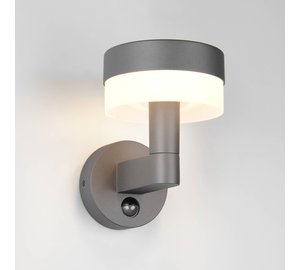 LED-ulkoseinälamppu Mackenzie Sensor antrasiitti, alumiinivalettu