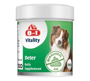 8in1 Vitality vieroitustabletit - 100 tablettia täydennysravinto koirille