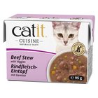 24x95g Cuisine lihapata naudanliha ja vihannekset Catit kissan märkäruoka