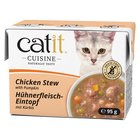 24x95g Cuisine lihapata kana ja kurpitsa Catit kissan märkäruoka