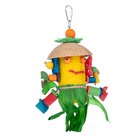 TIAKI Loofah Man -linnunlelu n. P 30 x L 16 x K 10 cm