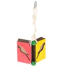 TIAKI hanging Book -silppuamislelu n. 18x41cm lintu