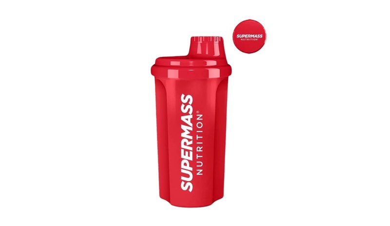 M-Nutrition Shaker, 700 ml, punainen – kuva 1/2