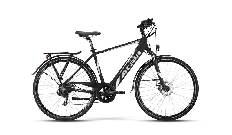 Atala E-SPIKE 28"" 7.5 MAN sähköpyörä, 54 cm, musta
