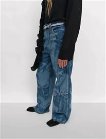 RODEBJER Rodebjer Eileen Denim Flower - Blue - XL