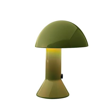 Martinelli Luce Elmetto -pöytävalaisin, vihreä