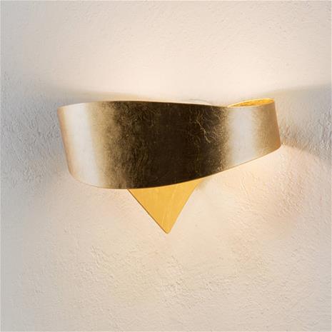 Kultainen designer-seinävalaisin Scudo