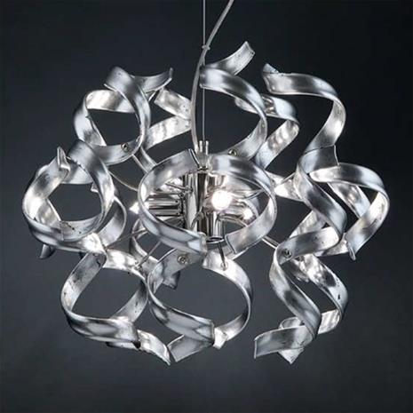Kaunis riippuvalaisin Silver Ø 40 cm