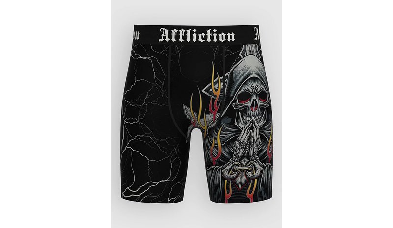Affliction Phantom Fire Bokserit black Miehet