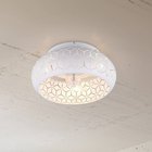 Tuuletin valolla Bidar, valkoinen, DC, hiljainen, 50 cm, kaukosäädin