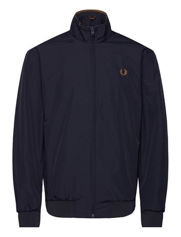 Fred Perry The Brentham Jacket Designers Jackets Bomber Jackets Navy Fred Perry