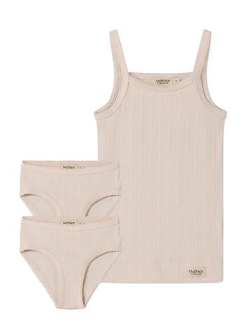 MarMar Copenhagen Underwear Set - White - 128/134