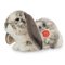 Teddy Hermann - Lying Rabbit grey-white 30 cm (937975) – kuva 1