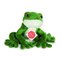 Teddy Hermann - Frog 15 cm (920205) – kuva 1