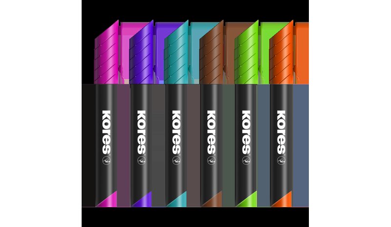 Kores - Permanent Markers Assort. (363510)