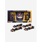 Bburago F1 Red Bull Racing Max Verstappen World Champion Autosetti 1:43 4-pack