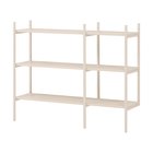 Tä”NN furniture Portal-kirjahylly small, Off white, 123 cm