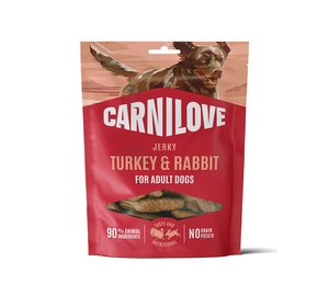 Carnilove Dog Jerky Turkey & Rabbit 100g