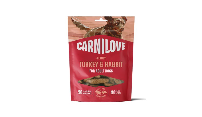 Carnilove Dog Jerky Turkey & Rabbit 100g