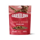 Carnilove Dog Jerky Turkey with Venison 100g