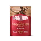 Carnilove Dog Pouch Paté Turkey & Wildboar with Rosehips 300g