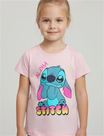 Lilo & Stitch Tshirt - Pink - 128