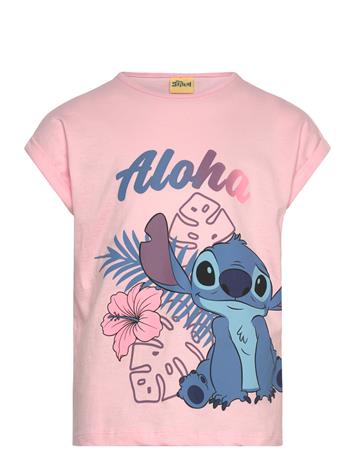 Lilo & Stitch Tshirt - Pink - 128
