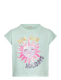Billieblush Short Sleeves Tee-Shirt - Green - 152