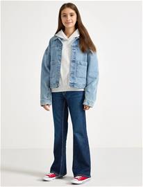 Lindex Denim Jacket - Blue - 170