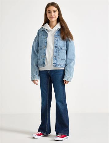 Lindex Denim Jacket - Blue - 170