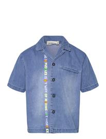Billieblush Short Sleeve Shirt - Blue - 152